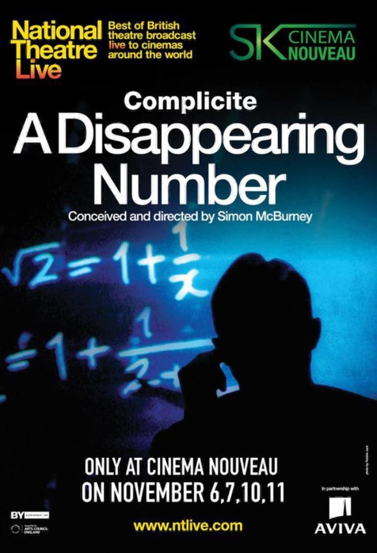 Постер National Theatre Live: A Disappearing Number
